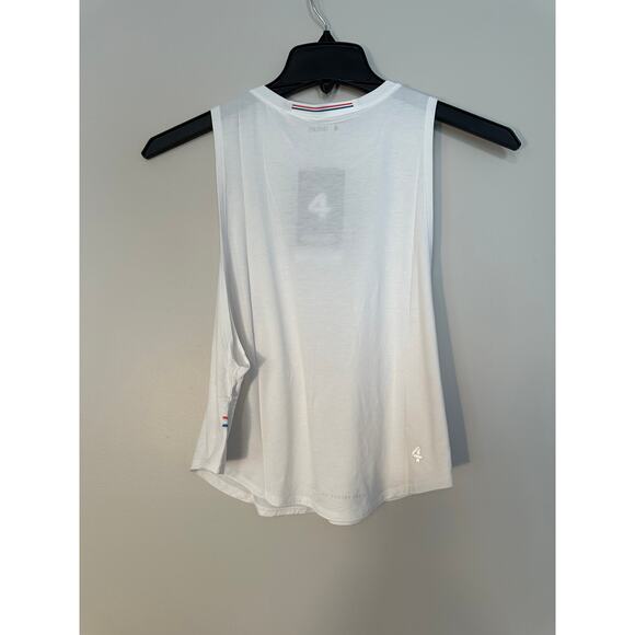 NWT Women's White Tank Size Medium - Picture 2 of 8